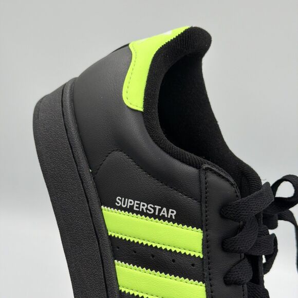 JQ3175 adidas Originals Superstar 2 Core Black Signal Green Cloud White Men\'s 8 main image 5